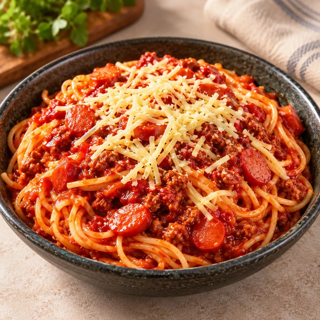 Philippinische Spaghetti